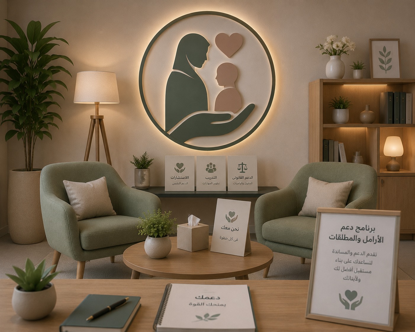برنامج دعم الأرامل والمطلقات